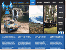 Tablet Screenshot of bluemaxdrilling.com